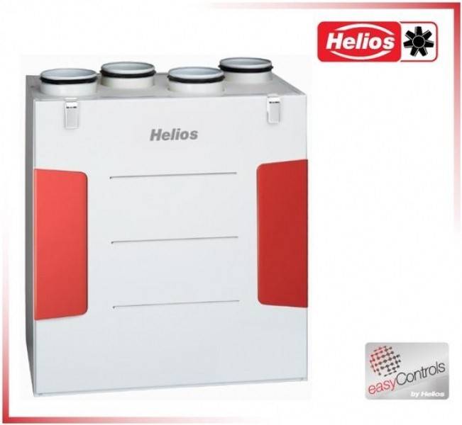 Helios KWL EC 200 W R központi szellőztető