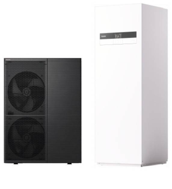 Panasonic WH-WXG09ME8/WH-ADC0316M9E82 R290 Aquarea T-CAP M sorozatú hőszivattyú All-in-One 185 l HMV beltéri egységgel